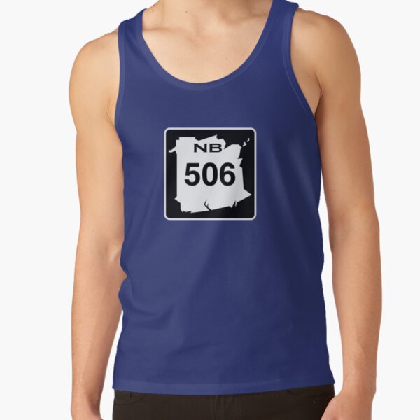 New Brunswick Local Highway 506 (Area Code 506) Tank Top