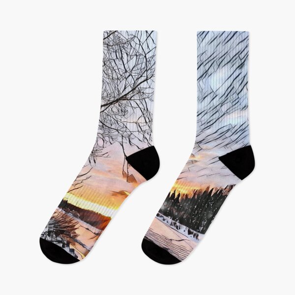 Item preview, Winter Snowy Forest designed and sold by evokearo.