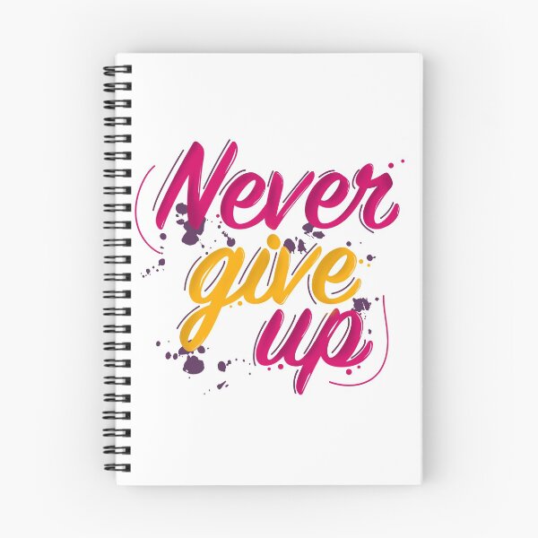 Item preview, Never give up designed and sold by magenta-dream.