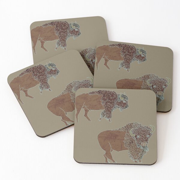 Item preview, Buffulo Bison Digital Art Design designed and sold by DeLislesRT.