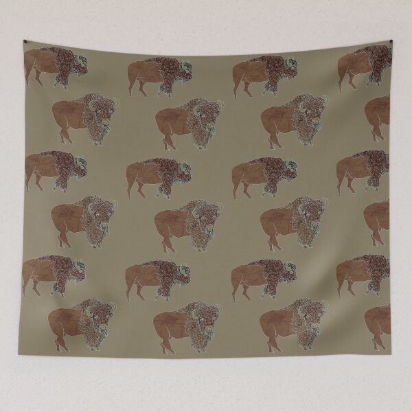Item preview, Buffulo Bison Digital Art Design designed and sold by DeLislesRT.