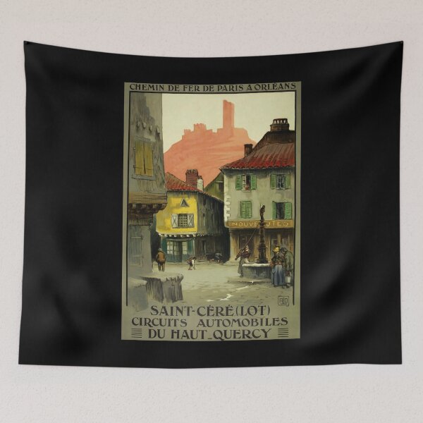 Item preview, retro Saint Cere designed and sold by CorasPosters.