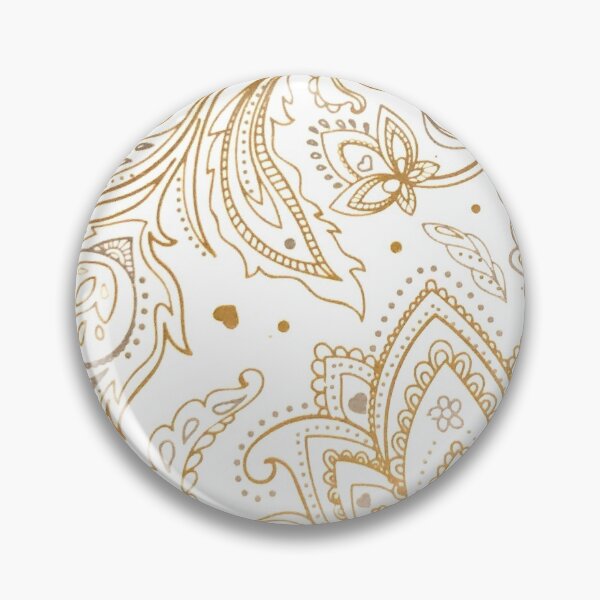 Artikelvorschau, Mandala Design Gold & Silber entworfen und verkauft von Naomiblaine.
