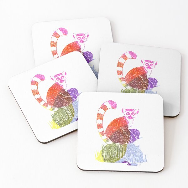 Item preview,  lemur (color) designed and sold by adeillustrator.