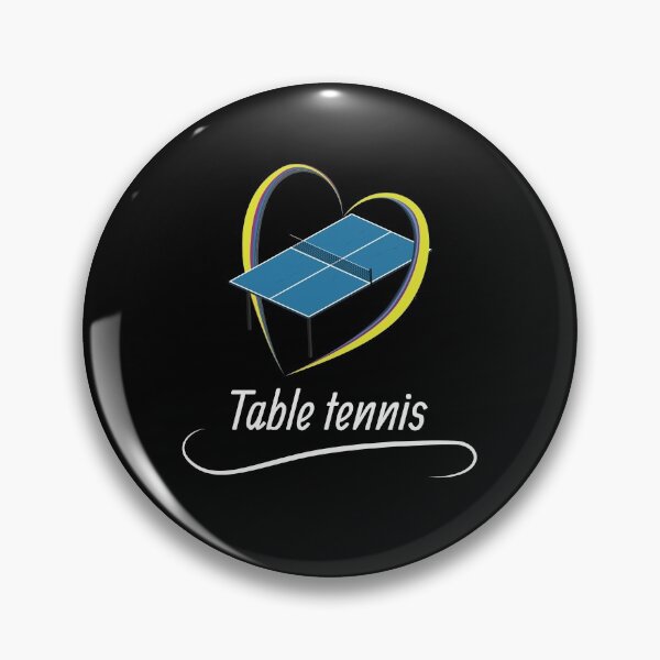 Item preview, Table tennis table with a heart. designed and sold by Bodino.