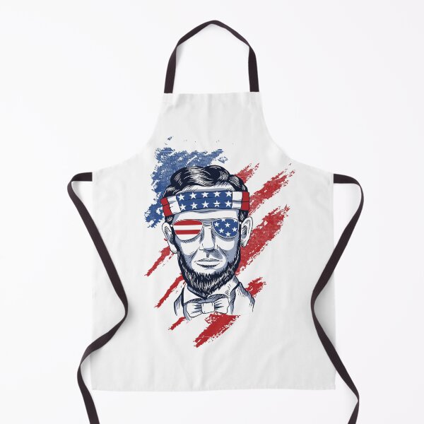 Item preview, Cool Lincoln With US Flag designed and sold by infleims.