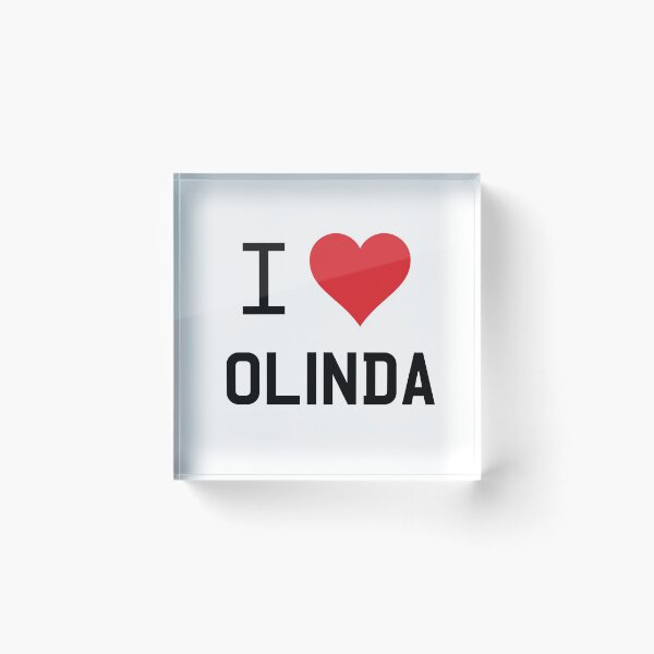 Item preview, I Love Olinda designed and sold by mugify.