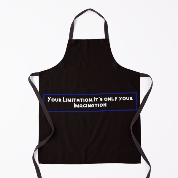 Item preview, YOUR LIMITATION,ITS ONLY YOUR IMAGINATION designed and sold by Hussain Shirts.