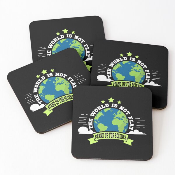 Item preview, The World is Not Flat Stand Up For Science  designed and sold by Mrpotts73.