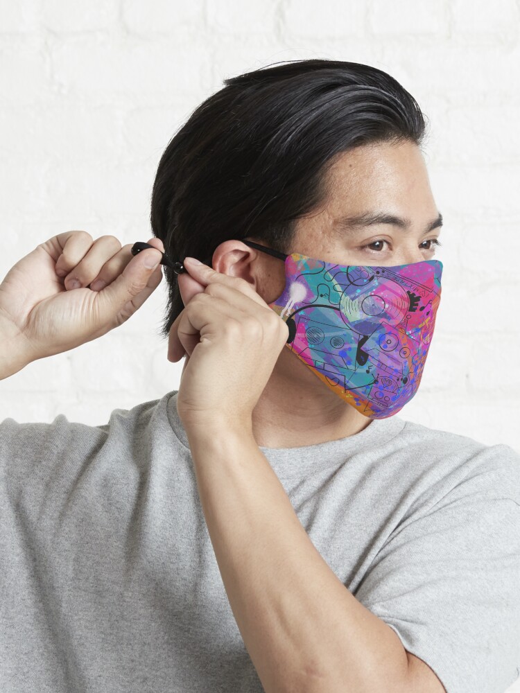 Alternate view of Boombot City Mask
