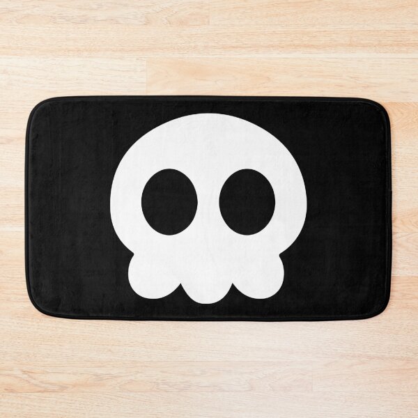 Item preview, Minimalist skull vector (white, black) designed and sold by Notmypoison.