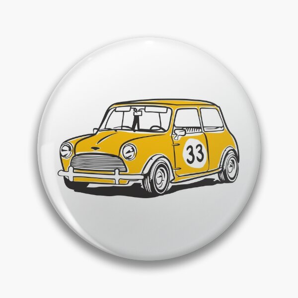 Item preview, Austin Mini  Cooper Orange #33 designed and sold by DRScustoms.