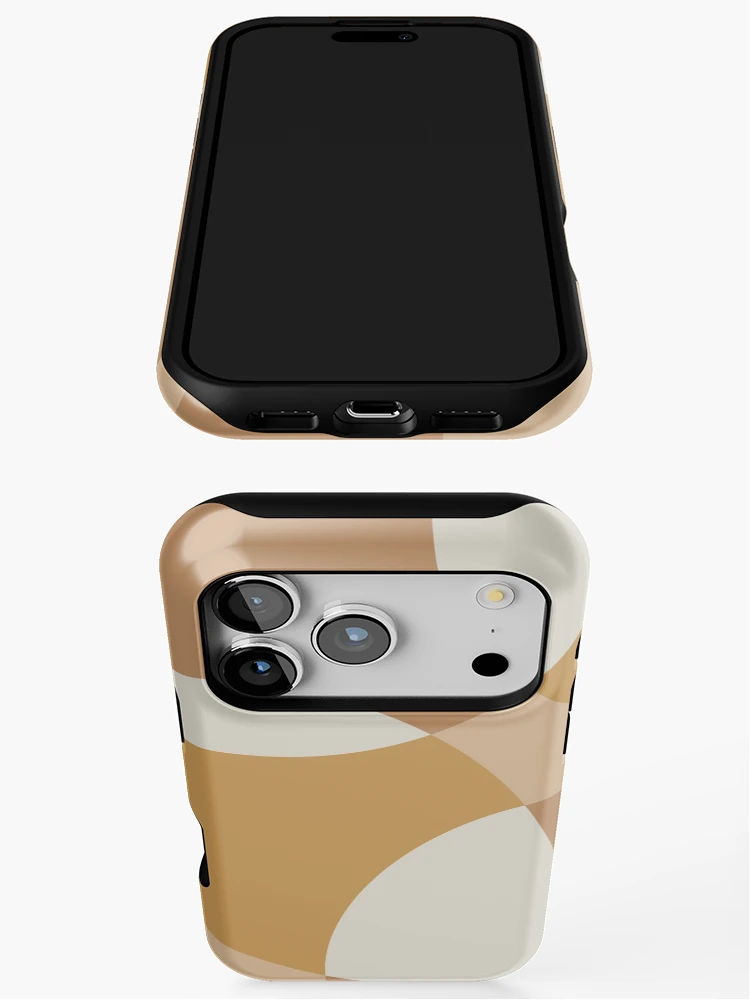 Thumbnail 3 of 4, iPhone Case, Intersection Shapes Pattern designed and sold by Fagulha Patterns.