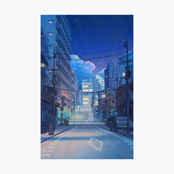 Anime Aesthetic Photographic Print