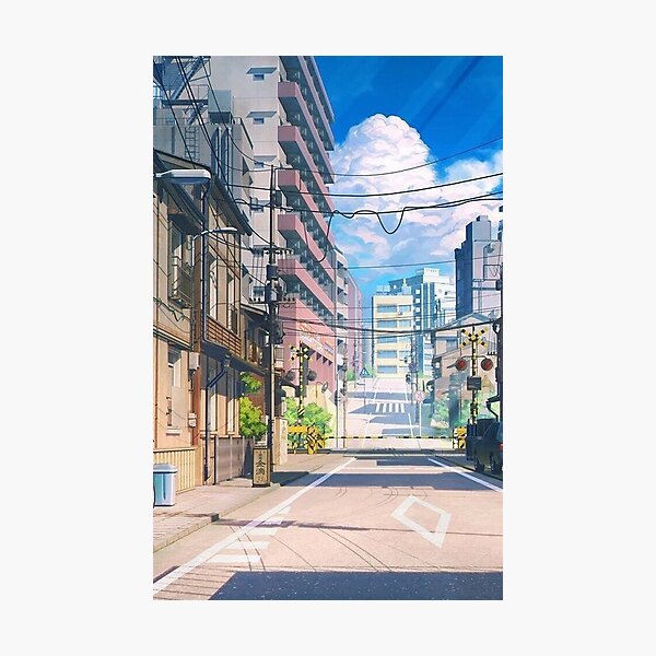 Anime Aesthetic Photographic Print