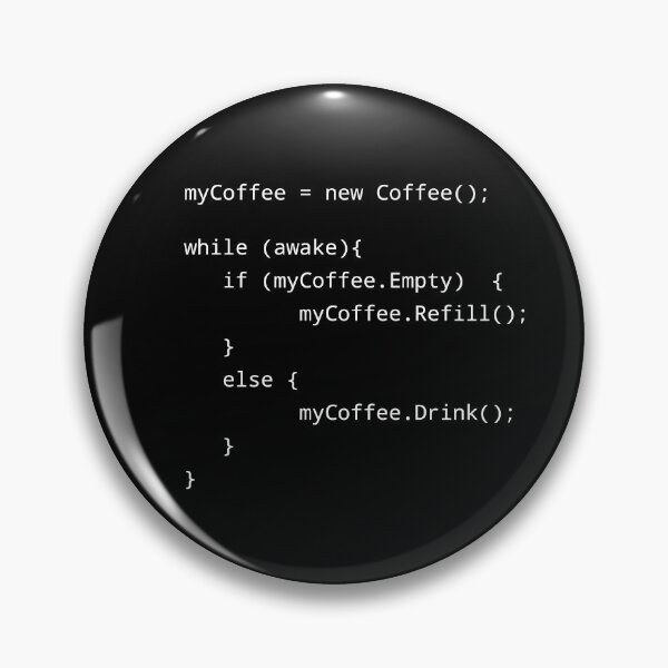 Item preview, Programmer Coffee Java Code designed and sold by Beepymallow.