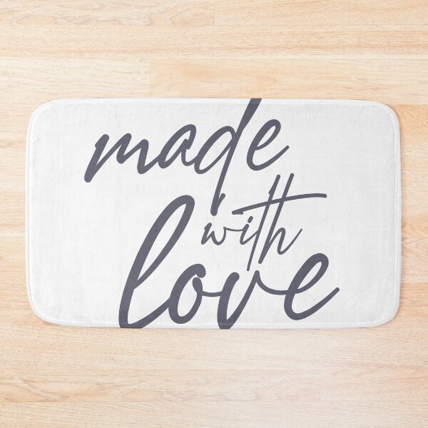 Item preview, Modern, simple, bold graphic design of Made with Love designed and sold by theendup.