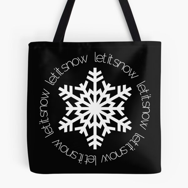 Item preview, Let It Snow - on Black designed and sold by Jocelyn Sperduto Art.