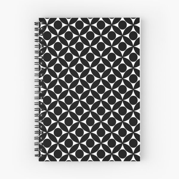 Artikelvorschau, Geometrisches Kreismuster Schwarzweiss entworfen und verkauft von DistantOverture.