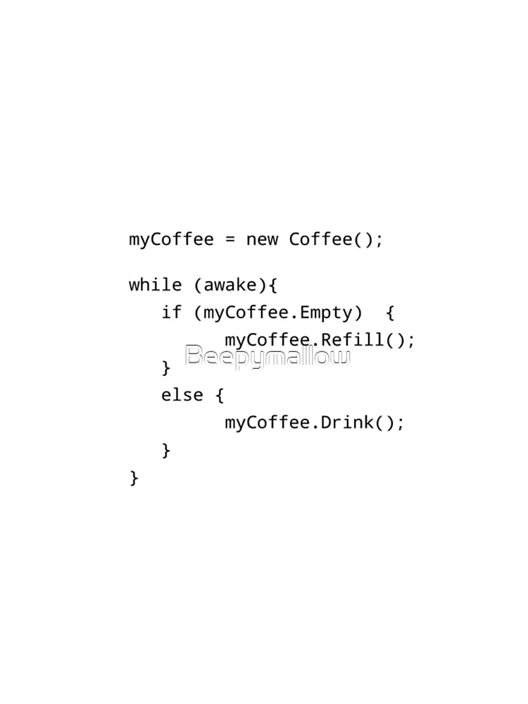 Thumbnail 4 of 4, iPhone Case, Programmer Coffee Java Code designed and sold by Beepymallow.