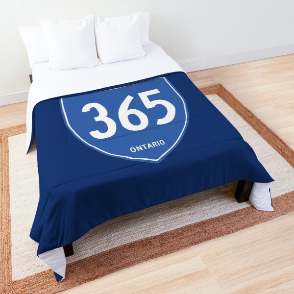Ontario Provincial Highway 365 (Area Code 365) Comforter