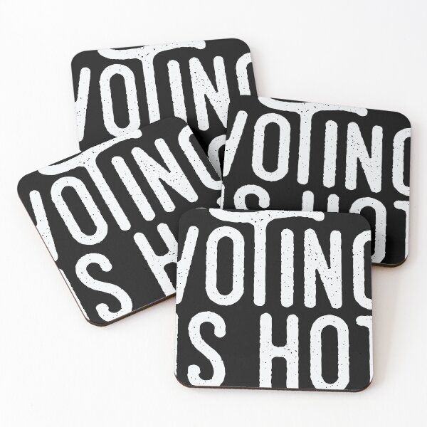 Item preview, Voting Is Hot designed and sold by ThirTee.