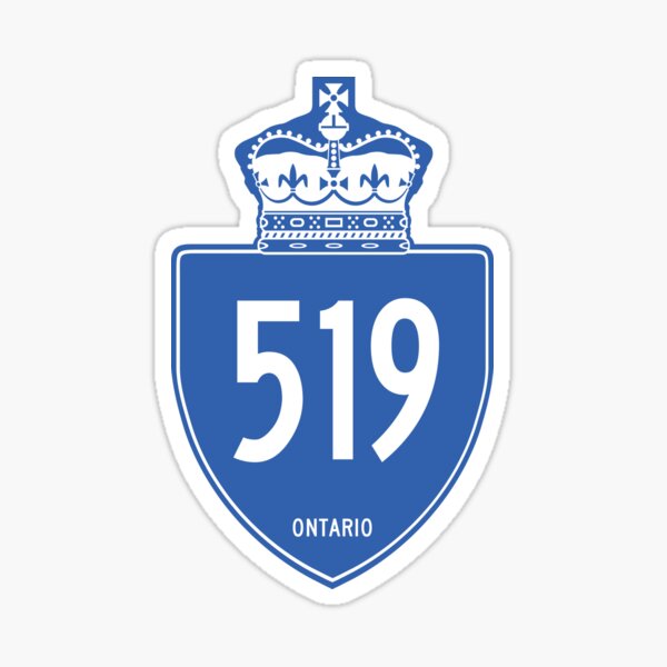 ontario-provincial-highway-519-area-code-519-sticker-by-srnac