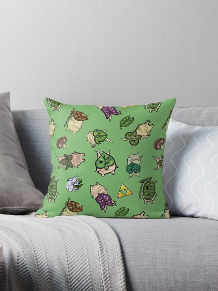 Item preview, Korok Repeating Pattern (Light Green) designed and sold by SnaratinCo.