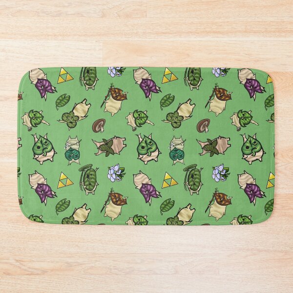 Item preview, Korok Repeating Pattern (Light Green) designed and sold by SnaratinCo.