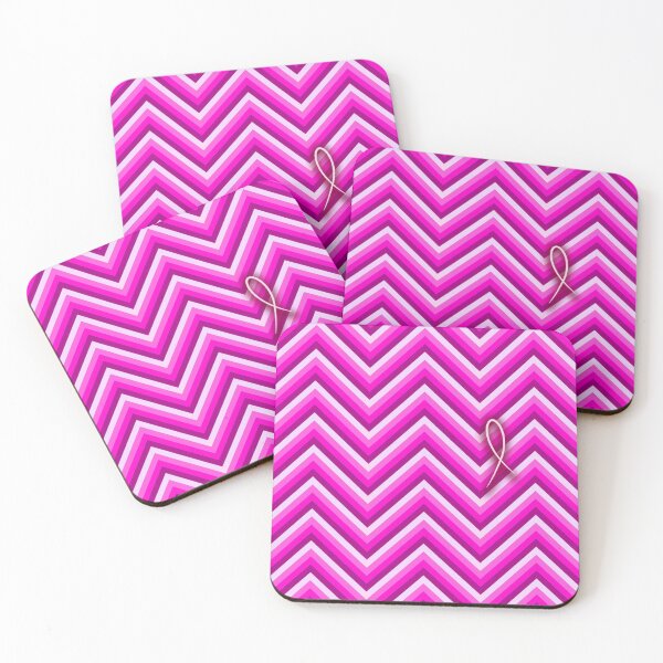 Item preview, Breast cancer awareness ribbon with chevron designed and sold by shaune23.