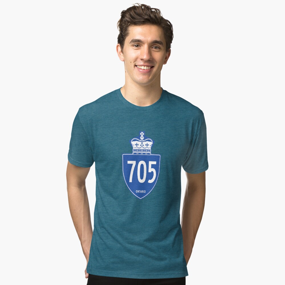 (705) - Vintage Tri Blend T-Shirt