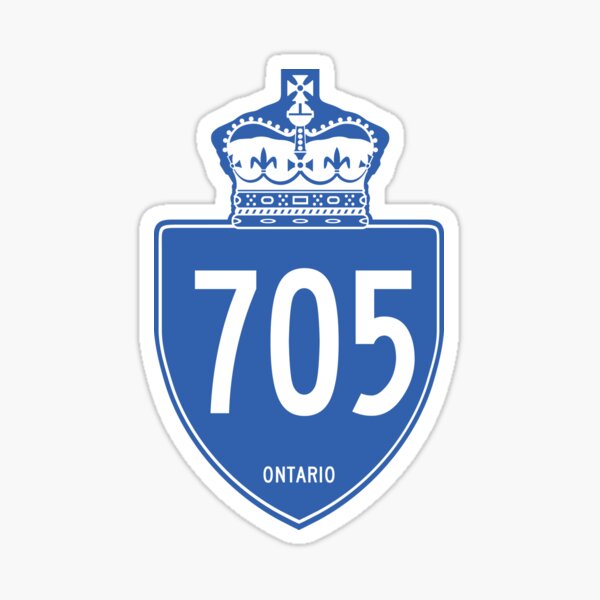 ontario-provincial-highway-705-area-code-705-sticker-for-sale-by