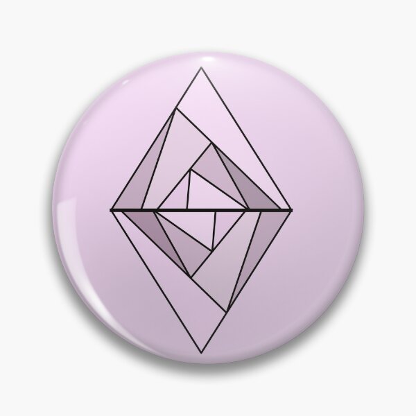 Item preview, Pink rhombus triangle  designed and sold by JTTL.