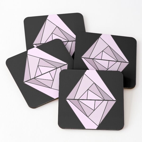 Item preview, Pink rhombus triangle  designed and sold by JTTL.