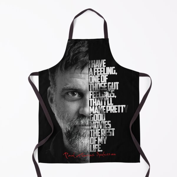 Item preview, Black and white Paul Thomas Anderson quote. designed and sold by Enea Kelo.