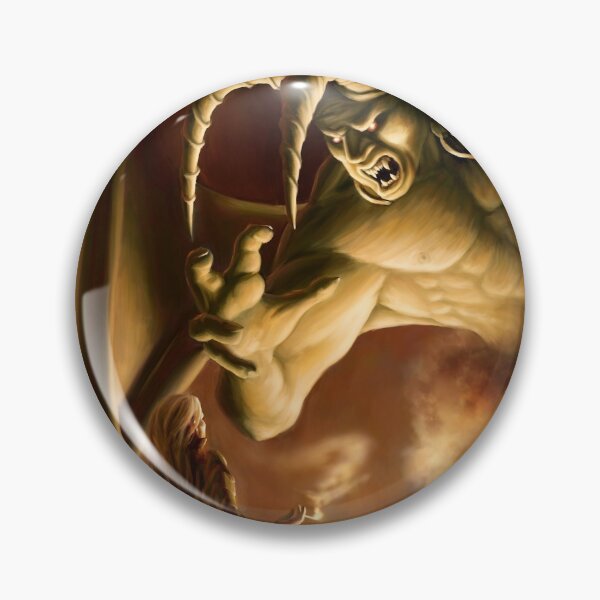 Item preview, Staring Down Ifrit | Jinn the Demon Genie designed and sold by Andrew Gaia.