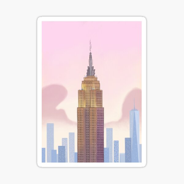 New York's Empire State Building Sticker