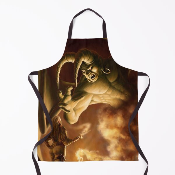 Item preview, Staring Down Ifrit | Jinn the Demon Genie designed and sold by Andrew Gaia.