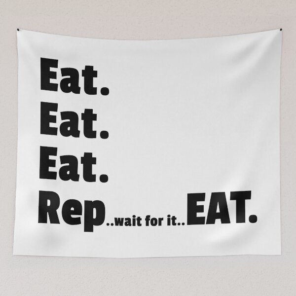 Item preview, Eat, sleep, eat, repeat designed and sold by Zooone.