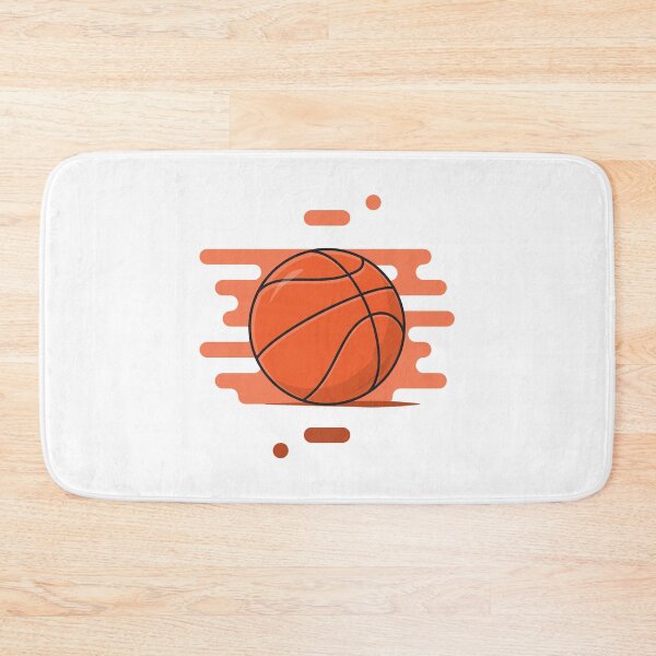 Item preview, Basketball ball on an orange background designed and sold by acidmit.
