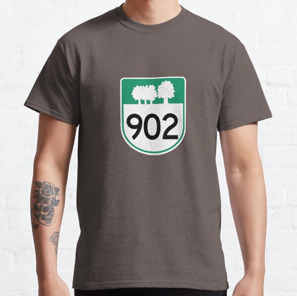 Prince Edward Island Provincial Highway 902 (Area Code 902) Classic T-Shirt