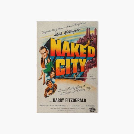 Artikel-Vorschau von Kinoplakat für den Film The Naked City von 1948, designt und verkauft von Kit Meade.