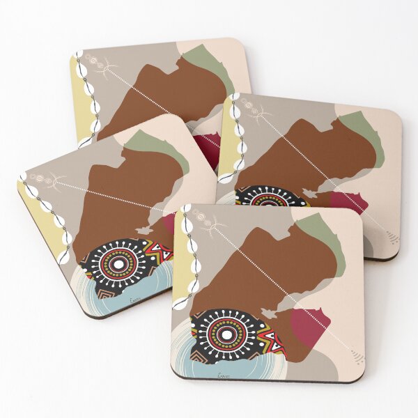 Item preview, Djibouti Stylized designed and sold by lanrestudio.