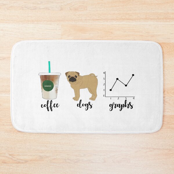 Item preview, Coffee Dogs and Graphs designed and sold by bcbayay designs.