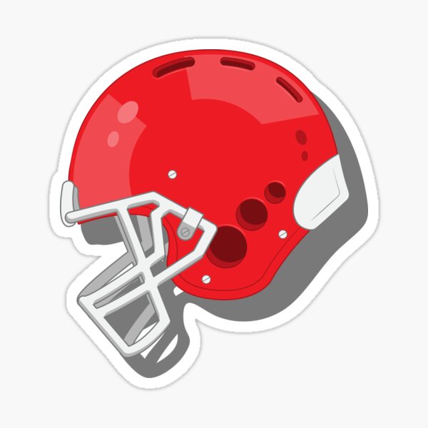 American football helmet Sticker for Sale by Qwerty112