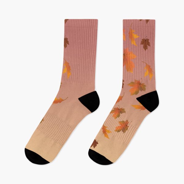 Item preview, Autumn leaves pink and cream ombre designed and sold by dana-mie.
