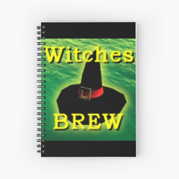 Witches Brew Spiral Notebooks Redbubble - roblox witches brew hat