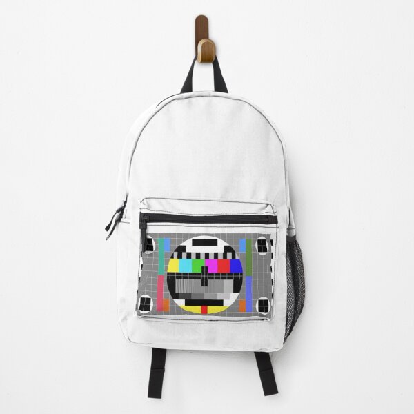 Item preview, No signal. SMPTE Standard Definition Television Color Bars Slim Fit Mask designed and sold by Mr Wolf.