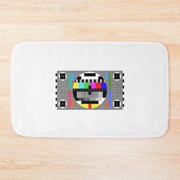 Item preview, No signal. SMPTE Standard Definition Television Color Bars Slim Fit Mask designed and sold by Mr Wolf.