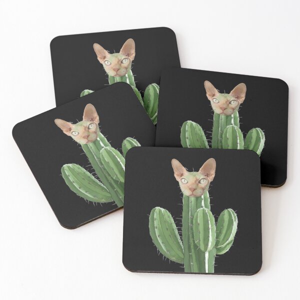 Item preview, Cactus Cat  designed and sold by DinoKate.
